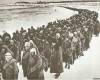 Колонна военнопленных под Сталинградом