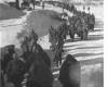 Колонна немецких солдат на марше в военную тюрьму